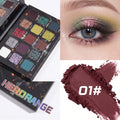 Herorange Eyeshadow Palette 15 Shades Matte Metallic Glitter Smoky Eye Makeup for Beginners