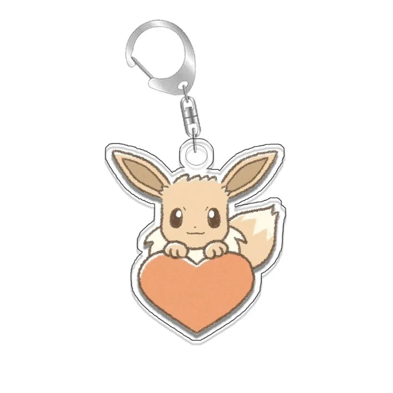 Anime Game Character Keychain Collection Acrylic Pendants for Bags and Keys