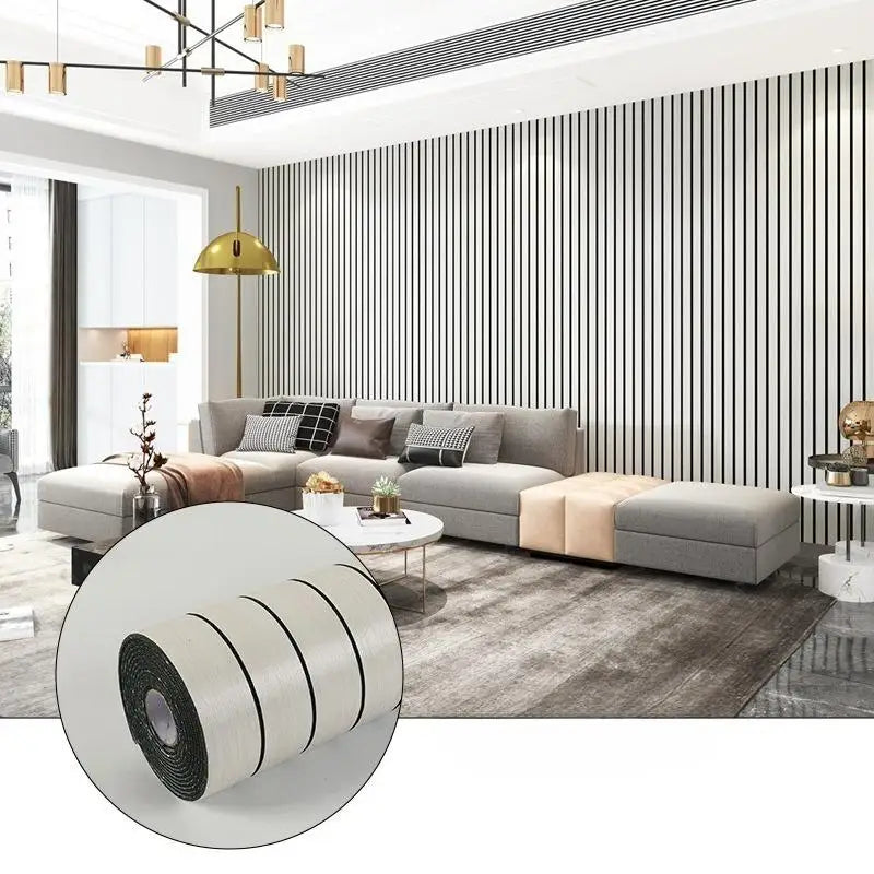 Self-Adhesive Foam Wall Panels for Ceiling & Wall Decoration - DIY Acoustic Soundproofing