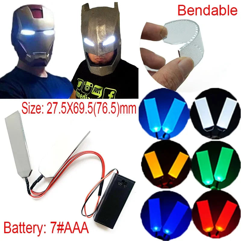 Flexible LED Eyes for Cosplay Masks Halloween Halloween - Diy Light Props