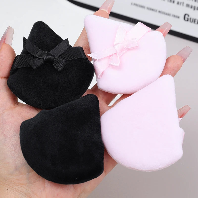 20pcs Makeup Powder Puffs Set - Soft Velvet Contouring & Eye Shadow Sponges