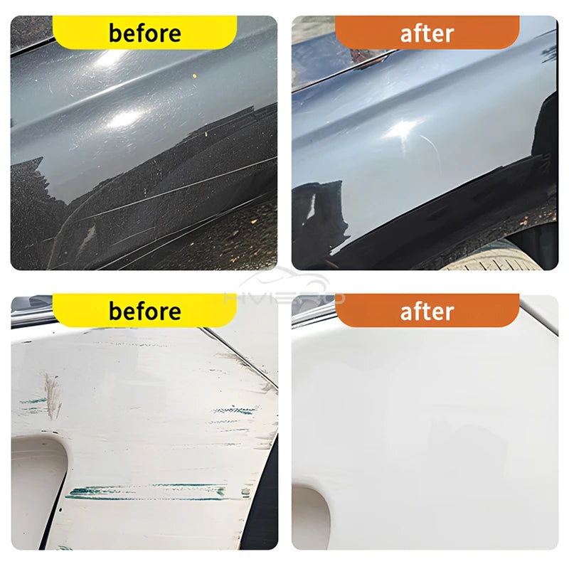 Automotive Scratch Removal Kit with Polishing Liquid Wax for Car Paint Restoration