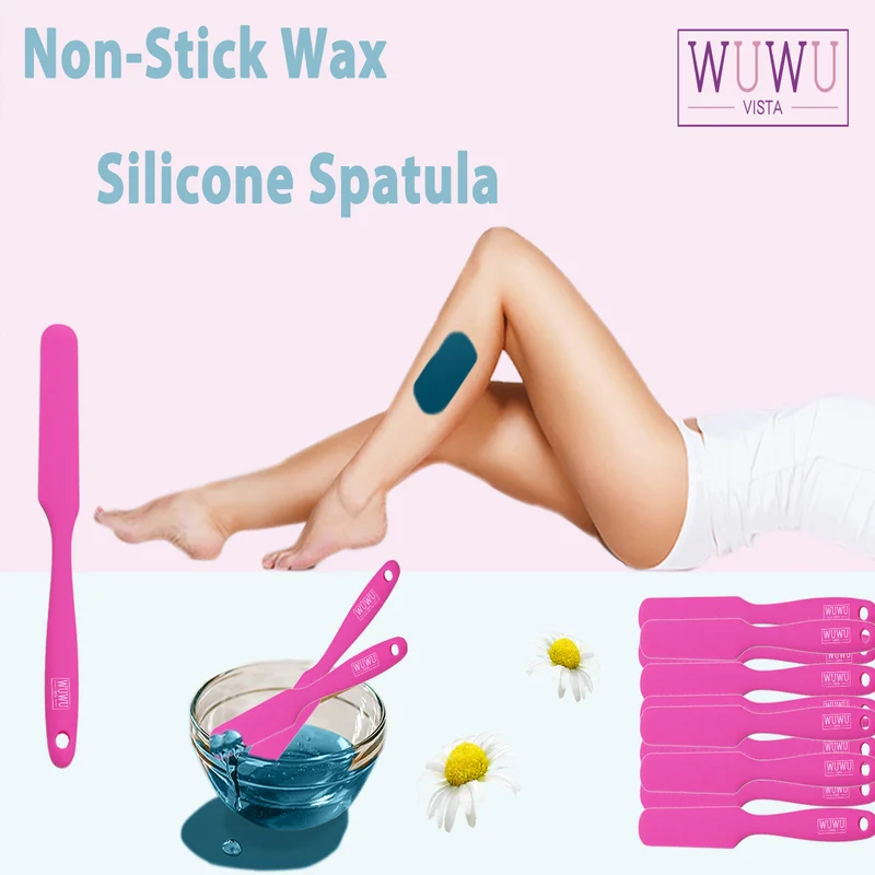 Non-Stick Silicone Wax Spatula for Hair Removal - Reusable & Easy to Clean