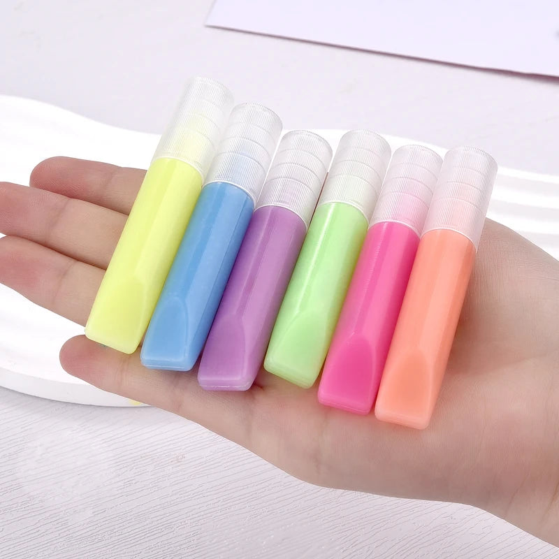 Mini 6ml Fluorescent Acrylic Paint Set - Glow in Dark Watercolor for Art & Party