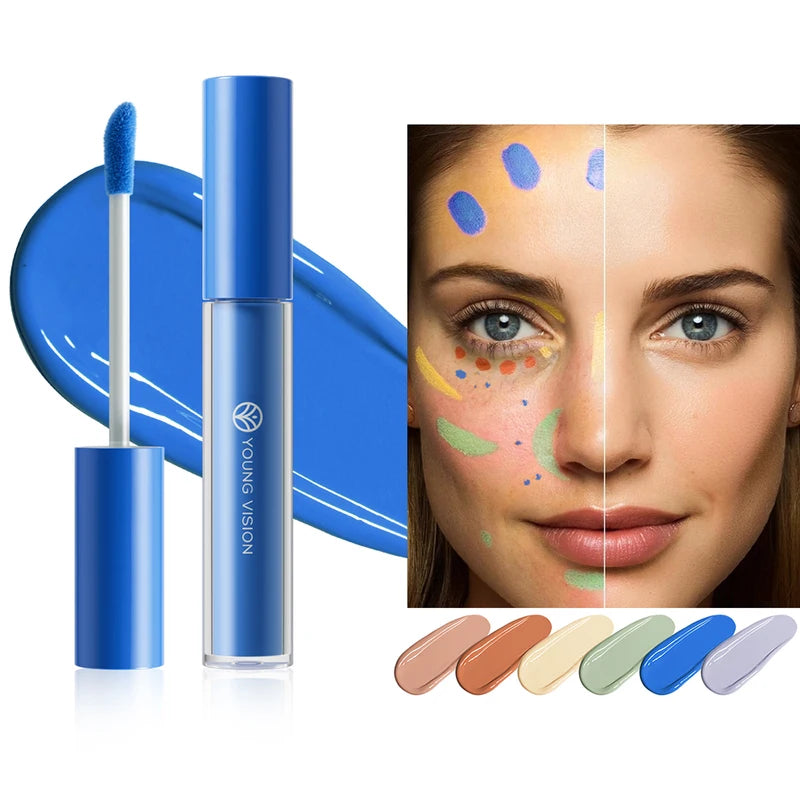 Color-Correcting Liquid Concealer Palette - Neutralize Redness & Darkness