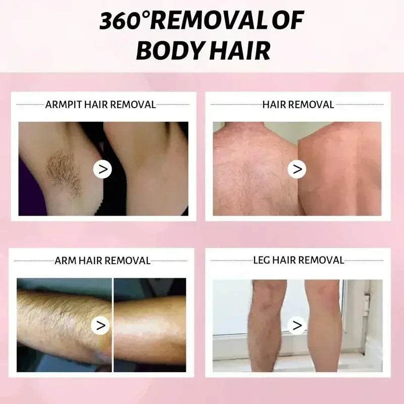 Permanent Hair Removal Spray - Pain-Free, Long-Lasting Results, Gentle on Skin