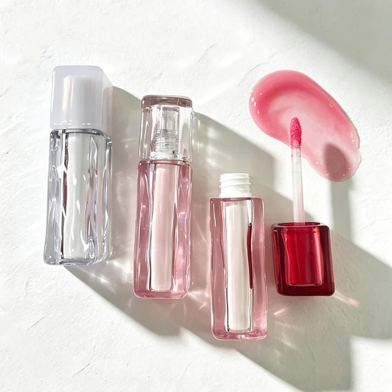 Vegan Lip Oil with Peptides & Botanical Oils - Custom Logo Lip Gloss & Plumping Serum