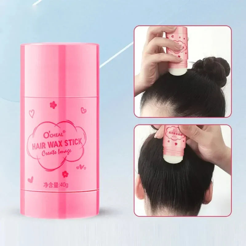 Hair Wax Stick for Styling & Repair - 40g Non-Greasy, Moisturizing