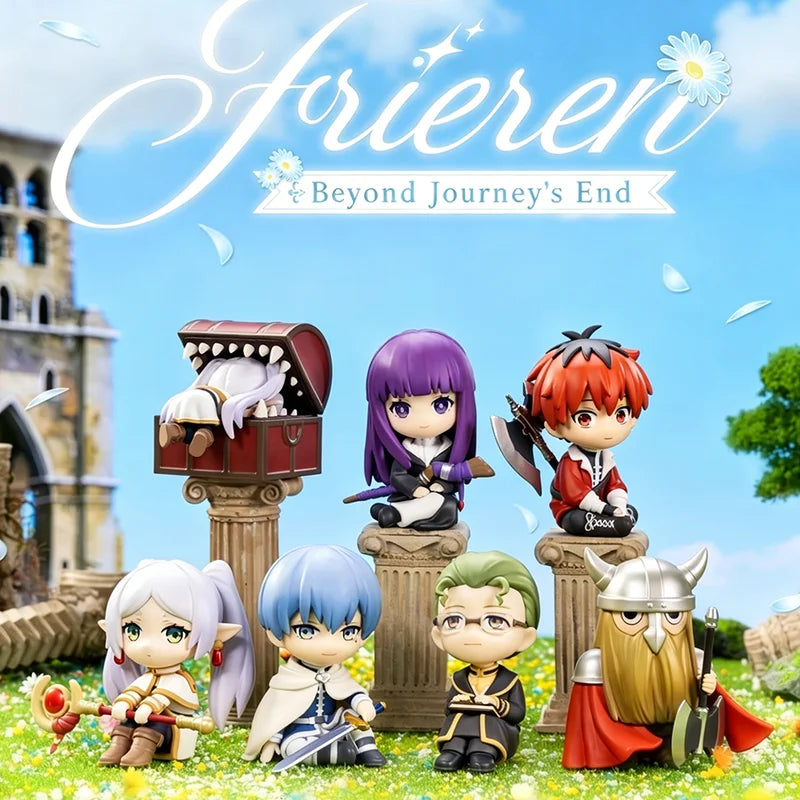 Anime Frieren Action Figures 6-Pack Set Cartoon Figurines Collectible Toys Gift