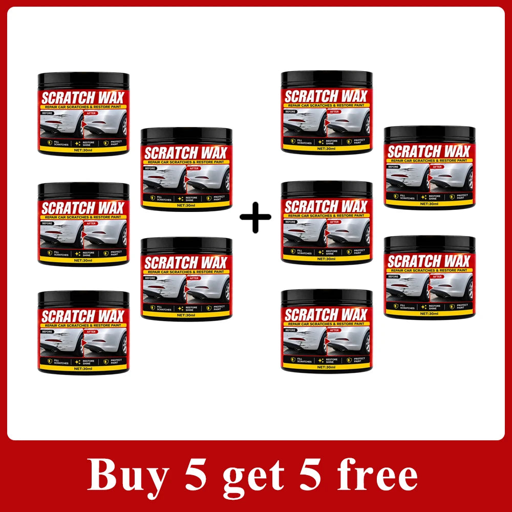 Universal Multi-Color Car Scratch Repair Wax for Surface Restoration
