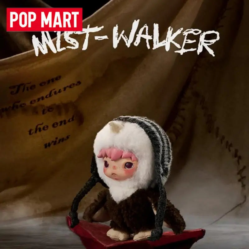 Pop Mart Hirono Mist Walker Plush Doll Pendant Mystery Box Toy Action Figure