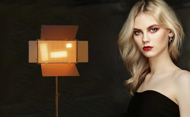Dimmable LED Video Studio Light for Live Streaming Photography & Recording