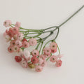 20Pcs Artificial Baby's Breath Latex Flowers for Wedding Bridal Decor Party Home