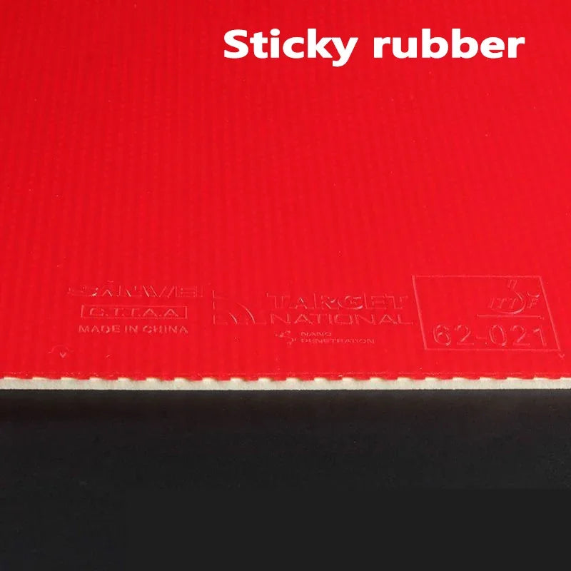 National Table Tennis Rubber - Soft Sticky Sponge for Ping Pong Paddles