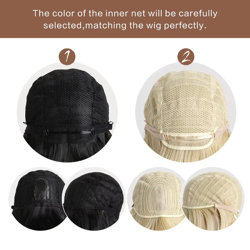 Synthetic Wig for Party Halloween Cosplay Role-Playing Daily Use - High-Temperature Hair Accessory