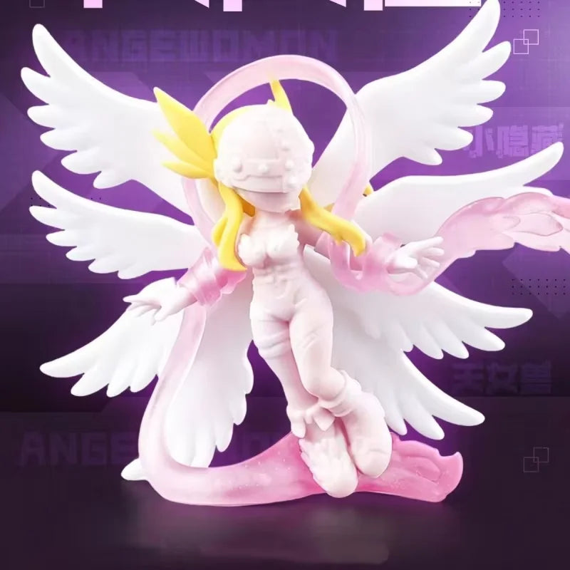 Digimon Assembled Blind Box Mini Eraser Figure MetalGreymon Collectible Home Decor