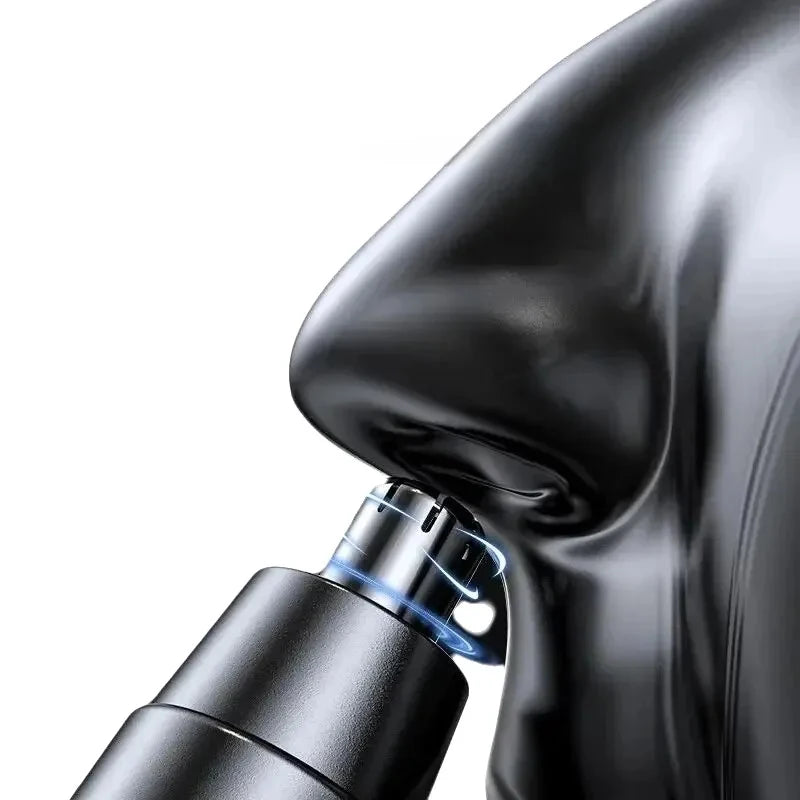 Electric Nose & Ear Hair Trimmer - Fully Washable, Painless Grooming