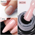 7ML Quick Extension Nail Gel - Semi-Permanent Crystal Pink & Nude UV Construction