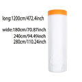 Pre Taped Masking Film for Automotive & Interior Painting, Plastic Sheeting Covering