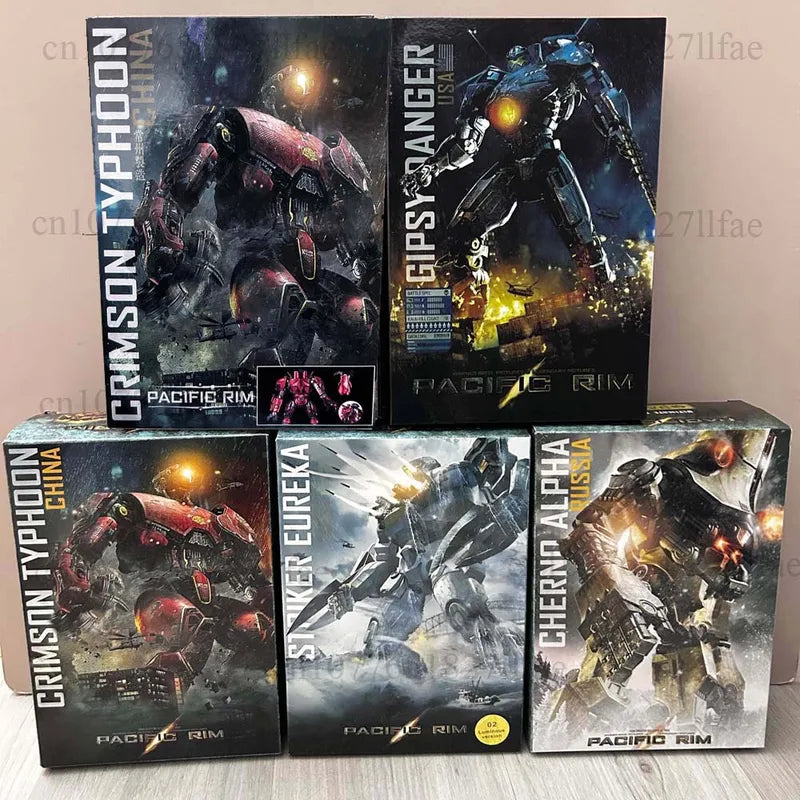 Pacific Rim Action Figure LED Light Japanese Mecha Gipsy Danger Obsidian Fury Collectible Toy
