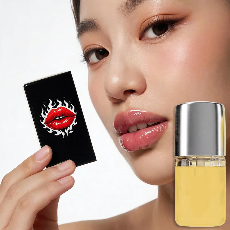 Plumping Lip Oil with Nourishing Hydrating Formula - Lip Gloss & Treatment for Dry Lips