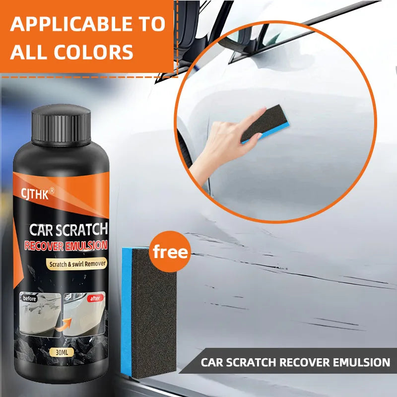 Car Scratch Remover Kit - Auto Paint Touch-Up and Swirl Removal