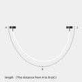 Nordic Long Line Pendant Lighting Modern LED Chandelier for Restaurant Cafe Bar Dining Room