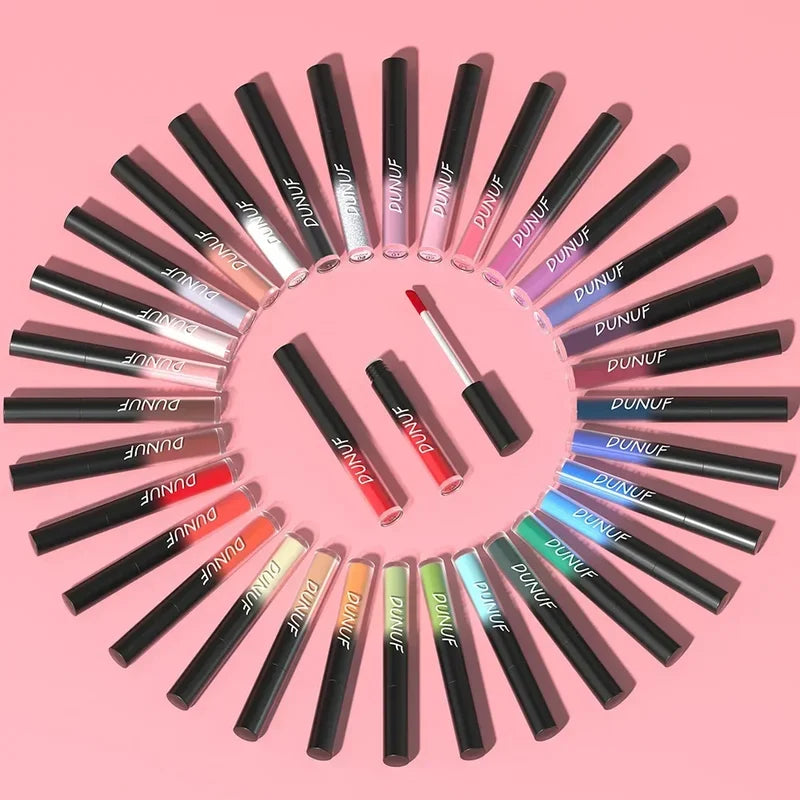Matte Long-Lasting Lipstick with Hydrating Formula – Vibrant Lip Gloss & Lip Glaze