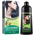Organic Argan Oil Hair Dye Shampoo for Gray Hair - Long Lasting Color