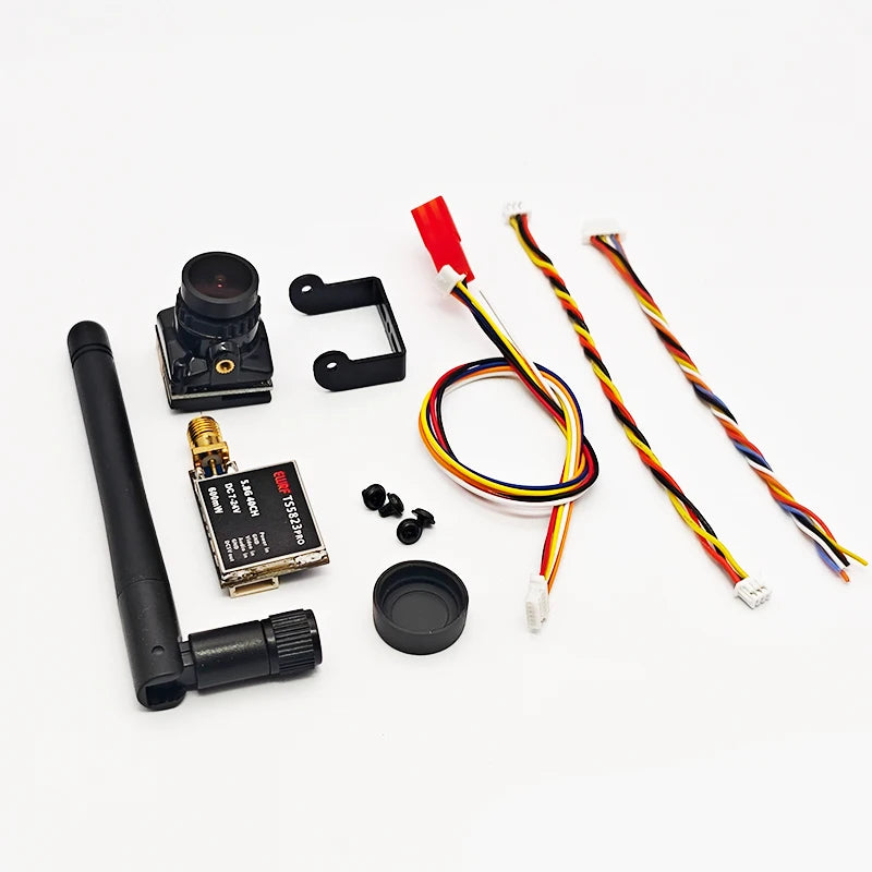 FPV Transmitter and CMOS Camera Set for RC Racing Drones - 200mW/600mW 5.8GHz