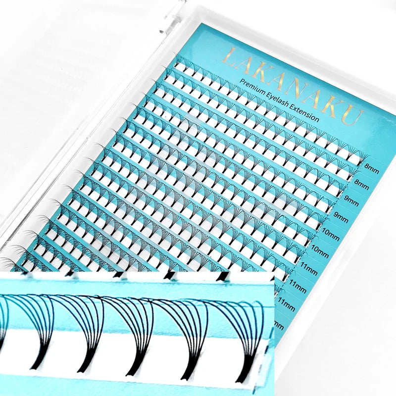 Premade Volume Eyelash Fans 3D 4D 5D 6D Soft Cashmere Matte False Lashes