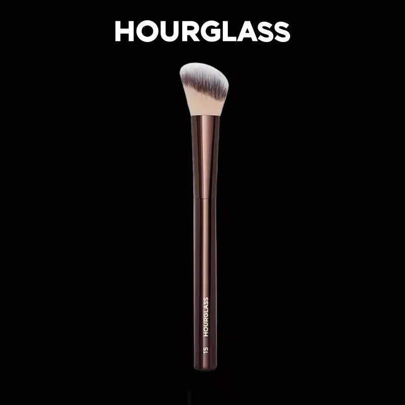 Makeup Brush Set - Angled Contour, Blush, Powder Brushes for Professional Makeup