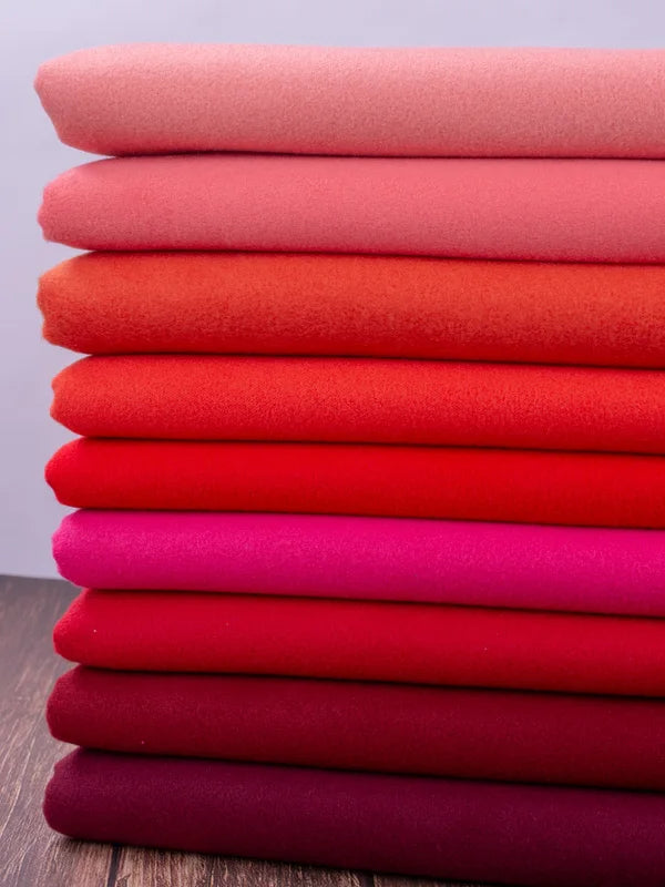 150cm Wide Thickened Double-Sided Woolen Fabric for Autumn Winter Coats DIY Sewing
