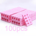 100Pcs Soft Heart-Shape Foot Toe Separators for Manicure Pedicure Care