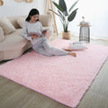 Kids Rainbow Carpet for Living Room and Bedroom - Soft Non-Slip Rugs for Children