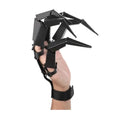 Halloween Ghost Claw Prop Articulated Skeleton Finger Gloves for Cosplay & Party Decor