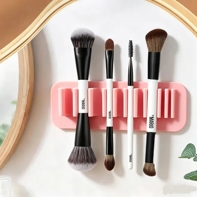 Double-Ended Makeup Brush Holder Drying Rack for Cosmetic Brushes