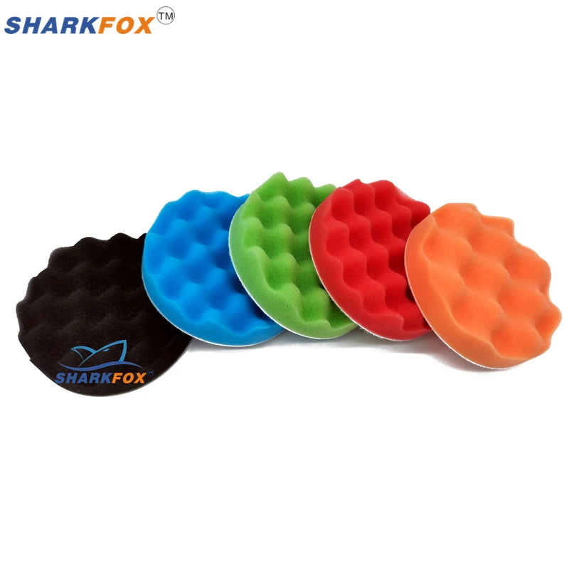Car Polishing Pads Set - Buffing Sponge & Wool Buffer for Scratch Removal