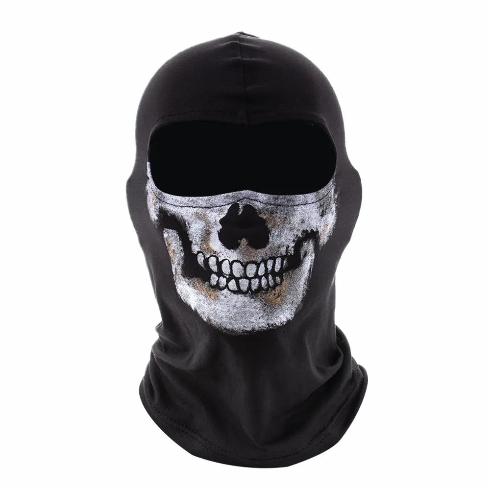 Cosplay Skull Mask Balaclava for War Games & Halloween - Ghost Face Style