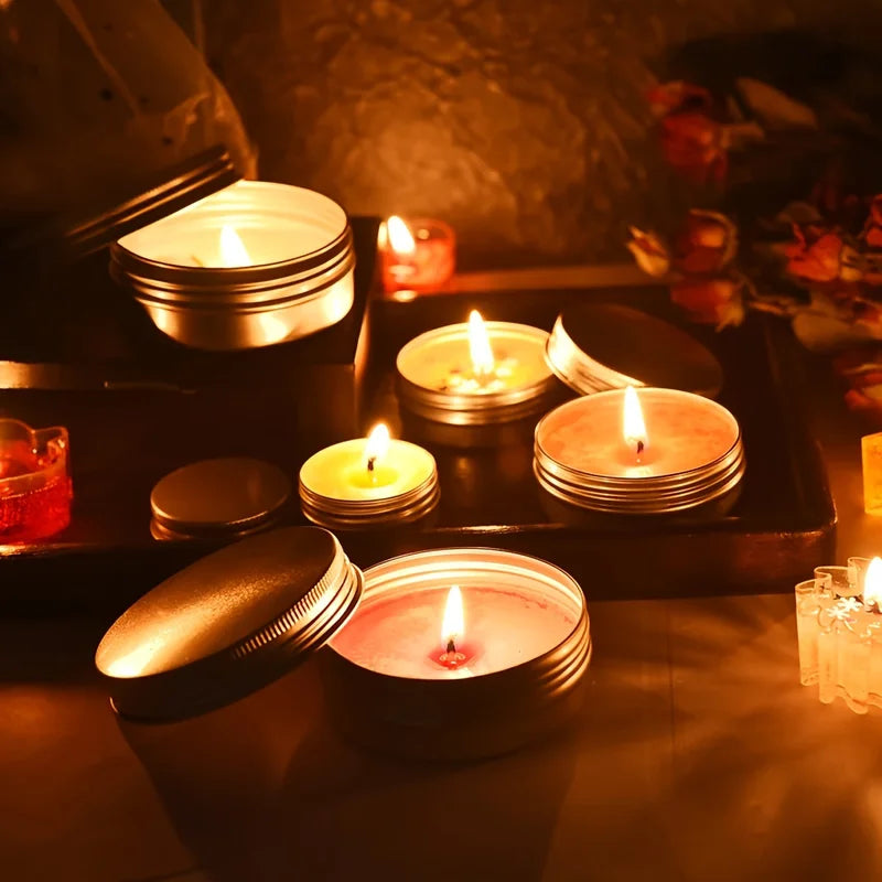 DIY Candle Making Kit with Soy Wax and Metal Wicks - Scented & Smokeless - 100G