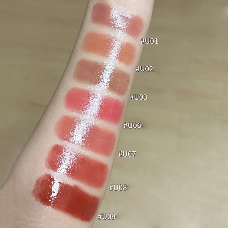 Long Lasting Moisturizing Lip Gloss - No Sticky Shine, Lip Plumper