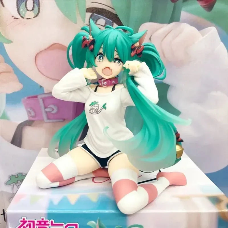 Cute Hatsune Miku Anime Figure Toy 11cm PVC Model Collector Doll Gift