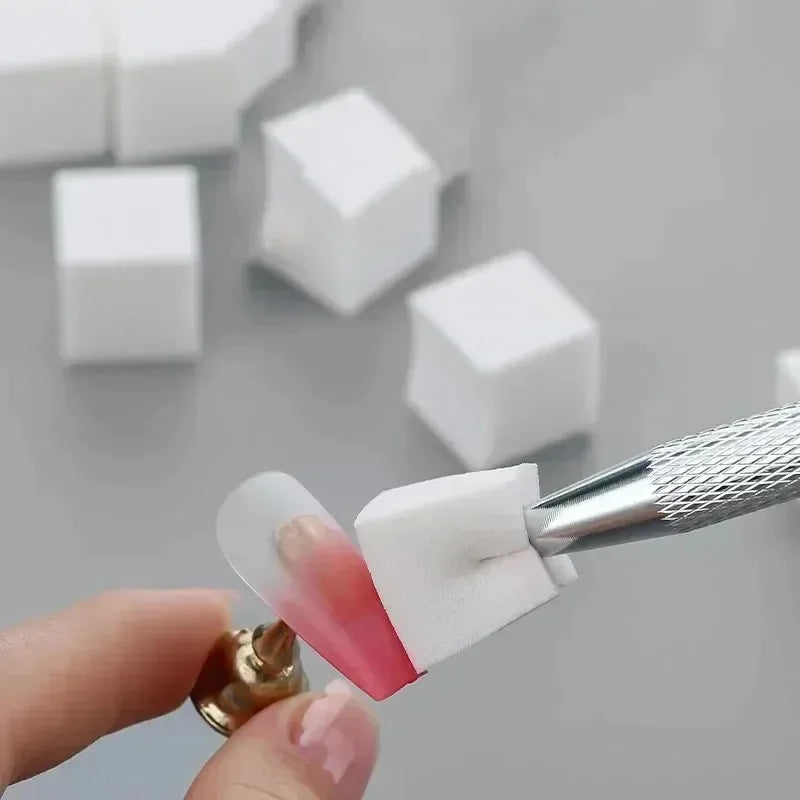 Nail Art Sponge Set with Gradient Nail Brushes and Pen for Manicure Design