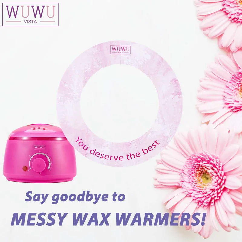 Waxing Protection Collars 10pcs Pack for 7oz & 14oz Wax Warmers - Professional & Home Use