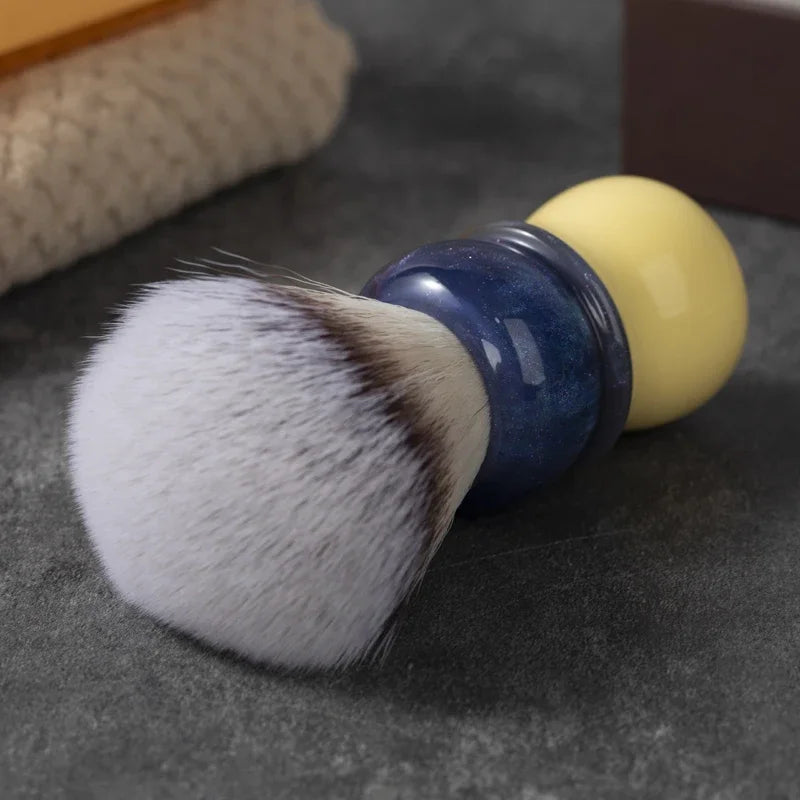 Men's Synthetic Shaving Brush 26MM Knot Travel Beard Grooming Tool