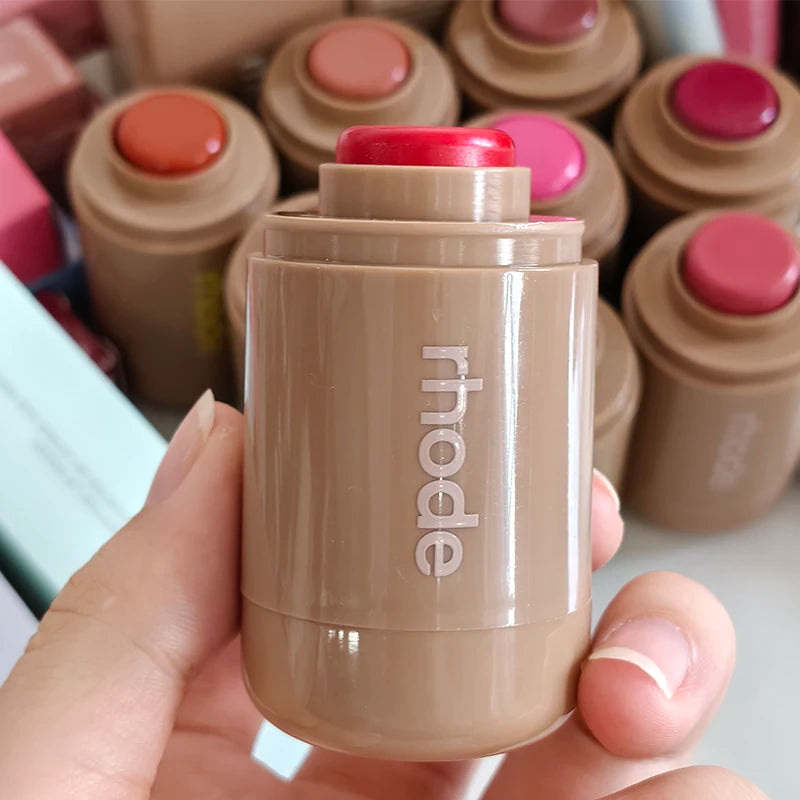 Portable Blush and Bronzer Stick Set - Easy To Apply Makeup for Face & Cheeks