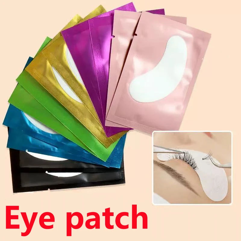 50 Pairs Eyelash Extension Under Eye Pads and Stickers - Makeup Lash Accessories