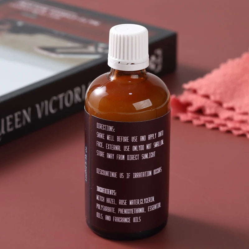 Alcohol-Free Aftershave Splash for Men with Witch Hazel & Rosewater - Hydrating & Refreshing