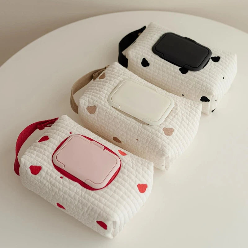 Cartoon Animal Flip Cover Tissue Box & Wet Wipes Holder - Car Hanging Storage