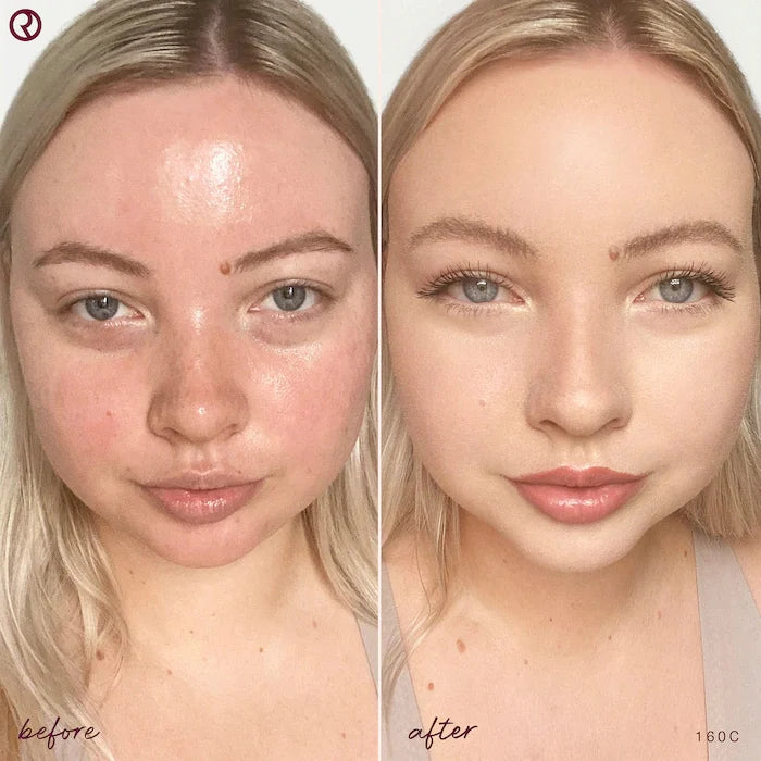 Hydrating Liquid Foundation with Natural Finish, Waterproof, Lightweight Makeup for Beginners